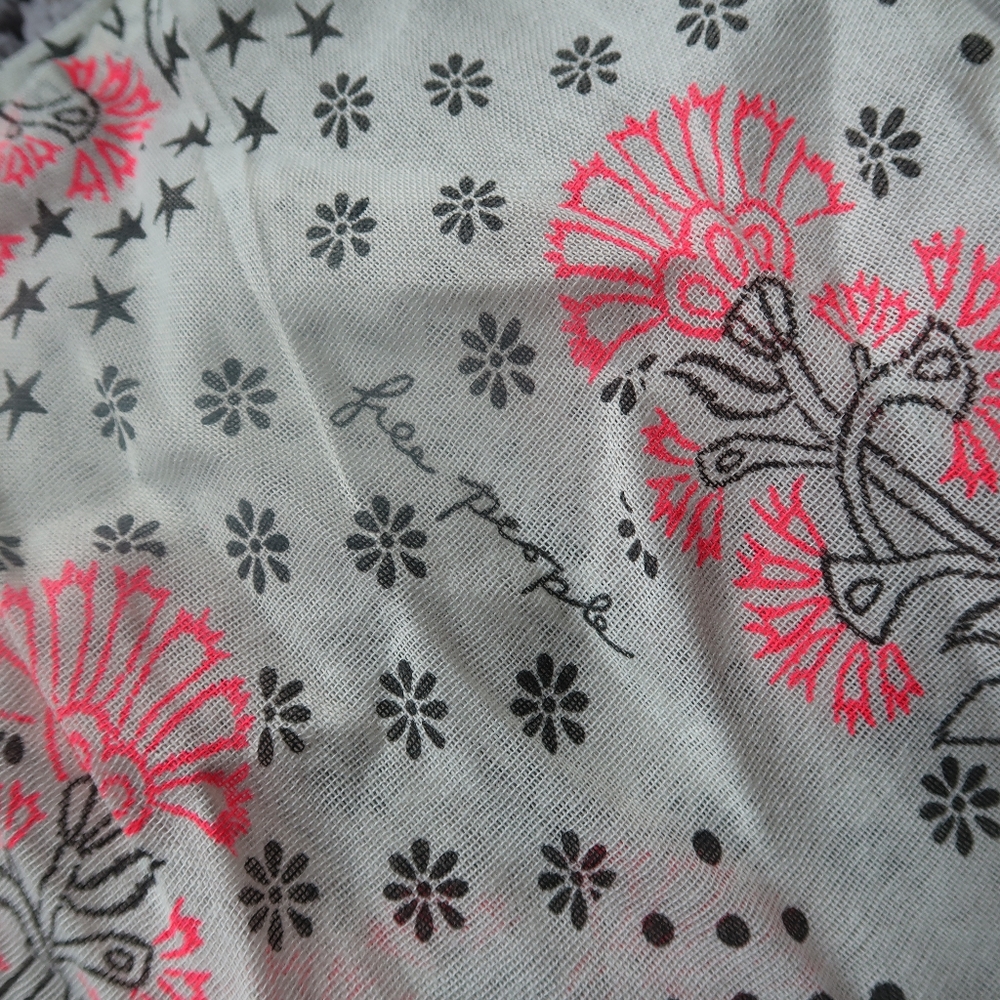 Free People Tote Shopping Bag Floral Print - Picture 2 of 4